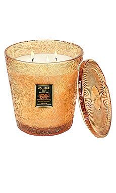 Voluspa Spiced Pumpkin Latte 3 Wick Hearth Candle in Gourmand from Revolve.com | Revolve Clothing (Global)