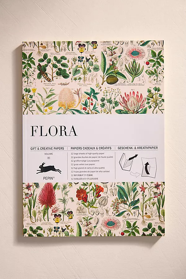 Flora Gift + Creative Paper Book | Anthropologie (US)