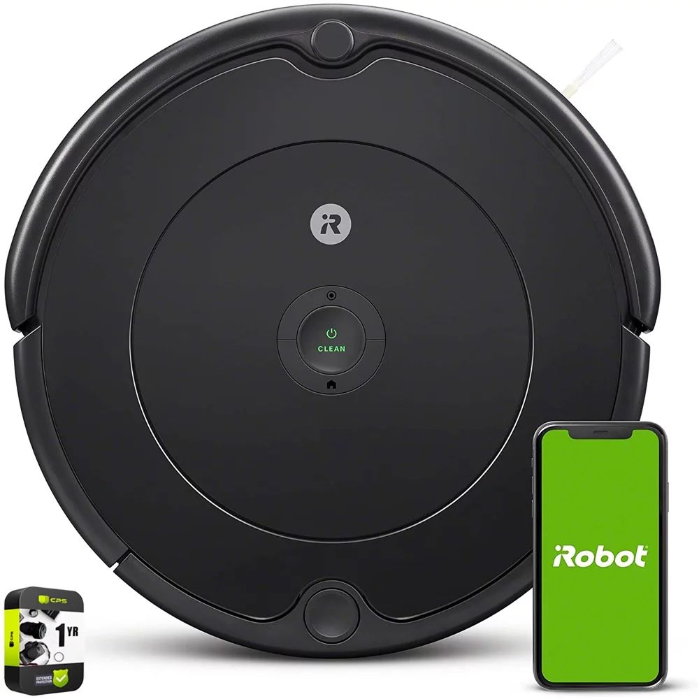 iRobot R694020 Roomba 694 Wifi-Connected Robot Vacuum for Carpets and Hard Floors Bundle with 1 Y... | Walmart (US)