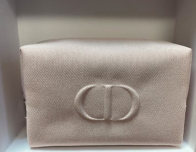 DIOR Pink POUCH BAG CD LOGO MAKEUP Cosmetic Bag Small New ? Authentic  | eBay | eBay US