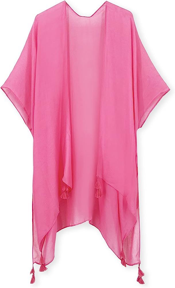 Moss Rose Women Summer Bikini Kimono Bathing Suit Cover Ups for Swimwear | Amazon (US)