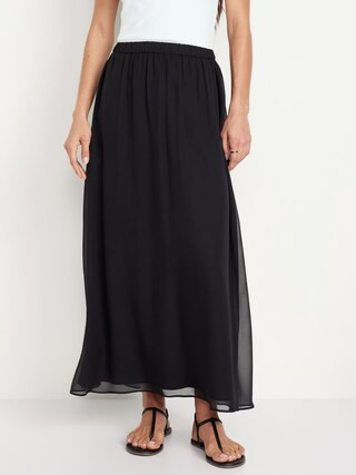 Chiffon Maxi Skirt | Old Navy (US)