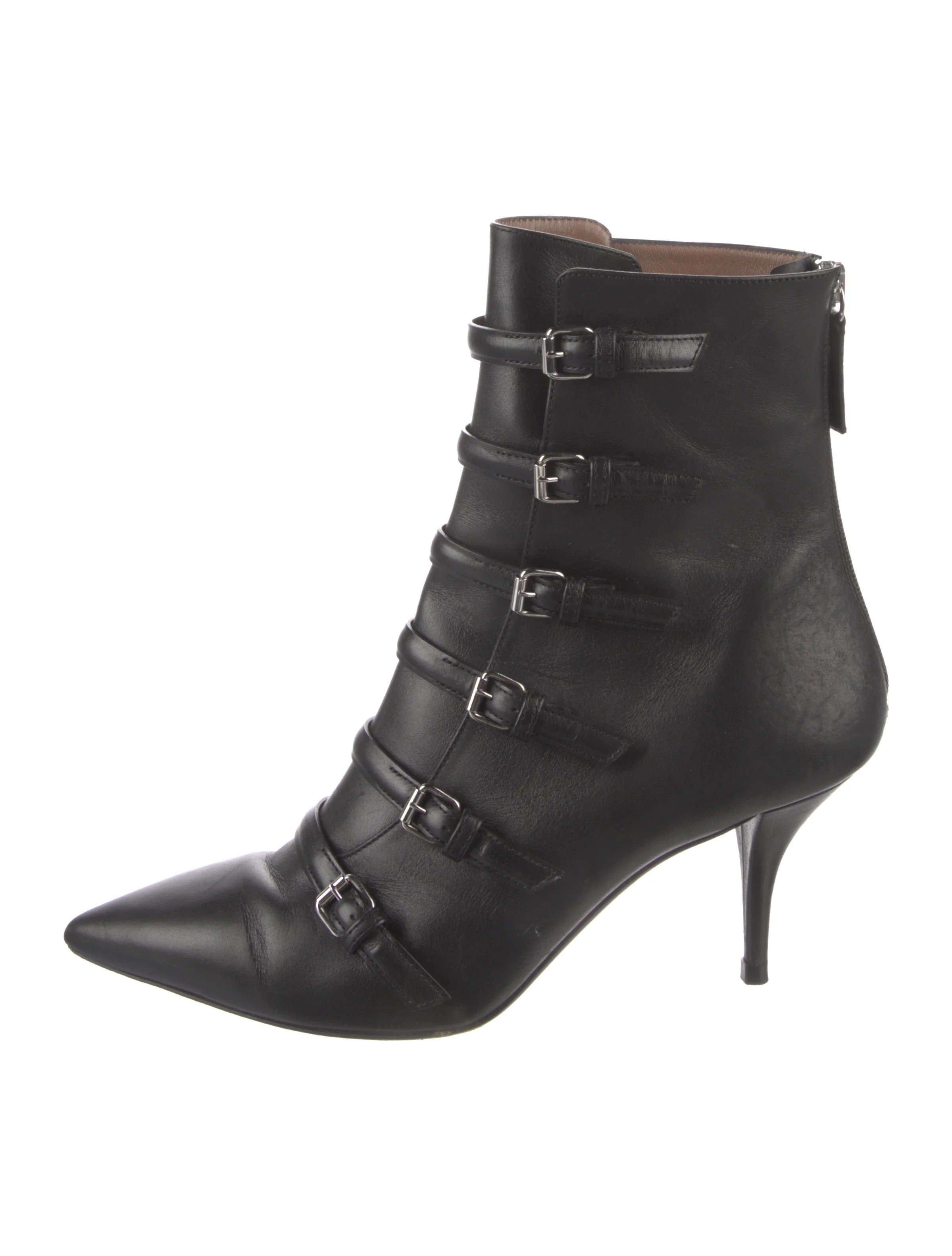 Leather Moto Boots | The RealReal