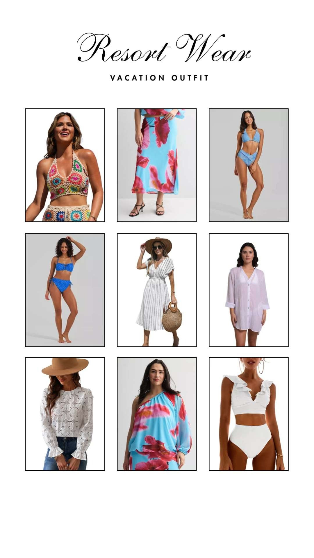 Resort wear that makes every getaway feel effortless — light fabrics, soft colors, and pieces made for sun-filled days and slow evenings by the water 🌴
 

 #LTKootd #LTKSwim #LTKTravel