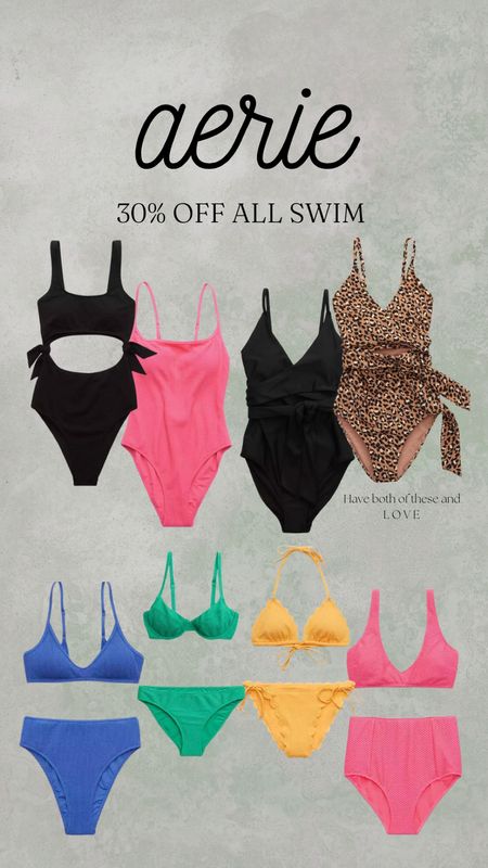Aerie Swim Sale - 30% Off // Swim // Women’s Swimwear 

#LTKsalealert #LTKswim #LTKSale