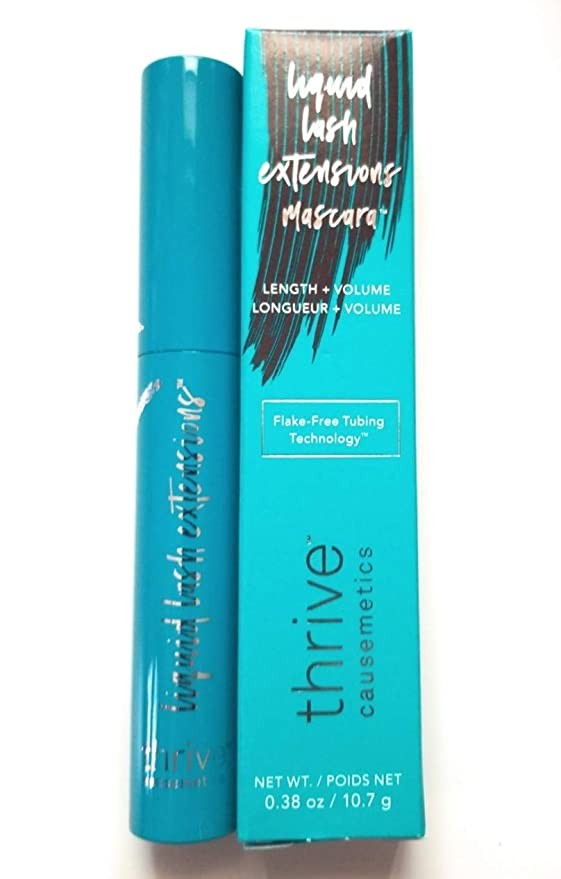 Thrive Causemetics Liquid Lash Extensions Mascara, Crystal (Brown Black) 10.7g Full Size | Amazon (US)