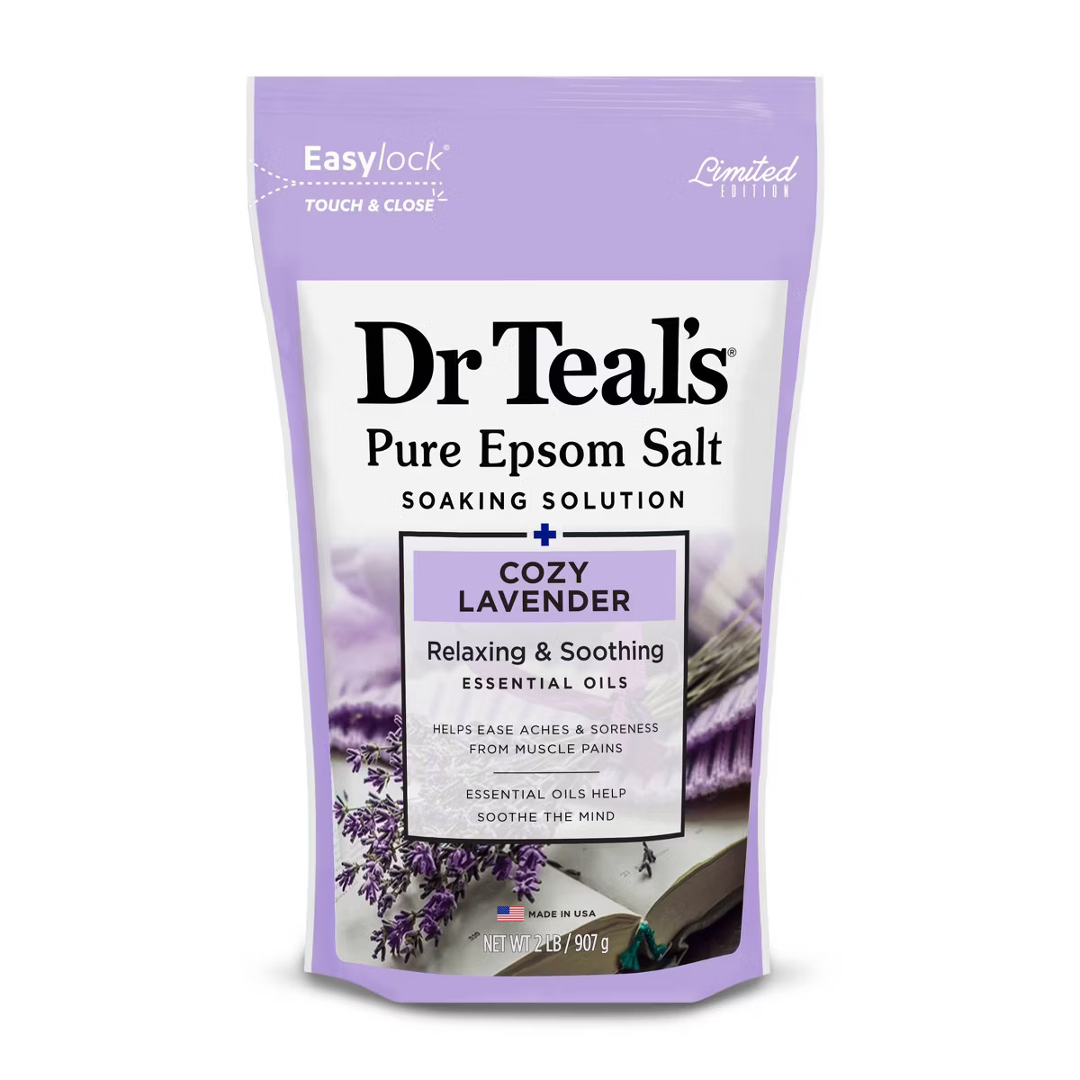 Dr Teal's Epsom Salt Bath Soaks - Cozy Lavendar - 2lbs | Target