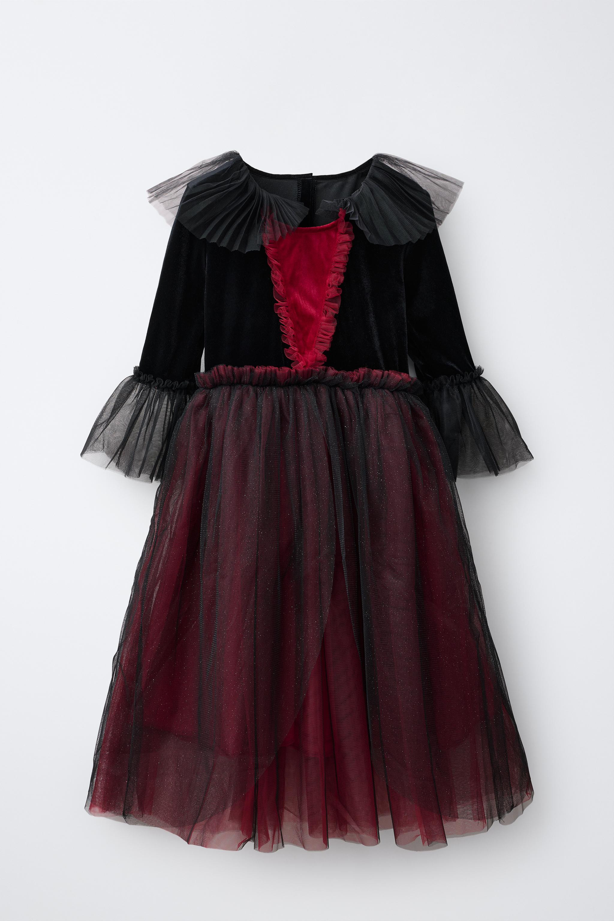 TULLE VAMPIRE DRESS COSTUME | Zara UK