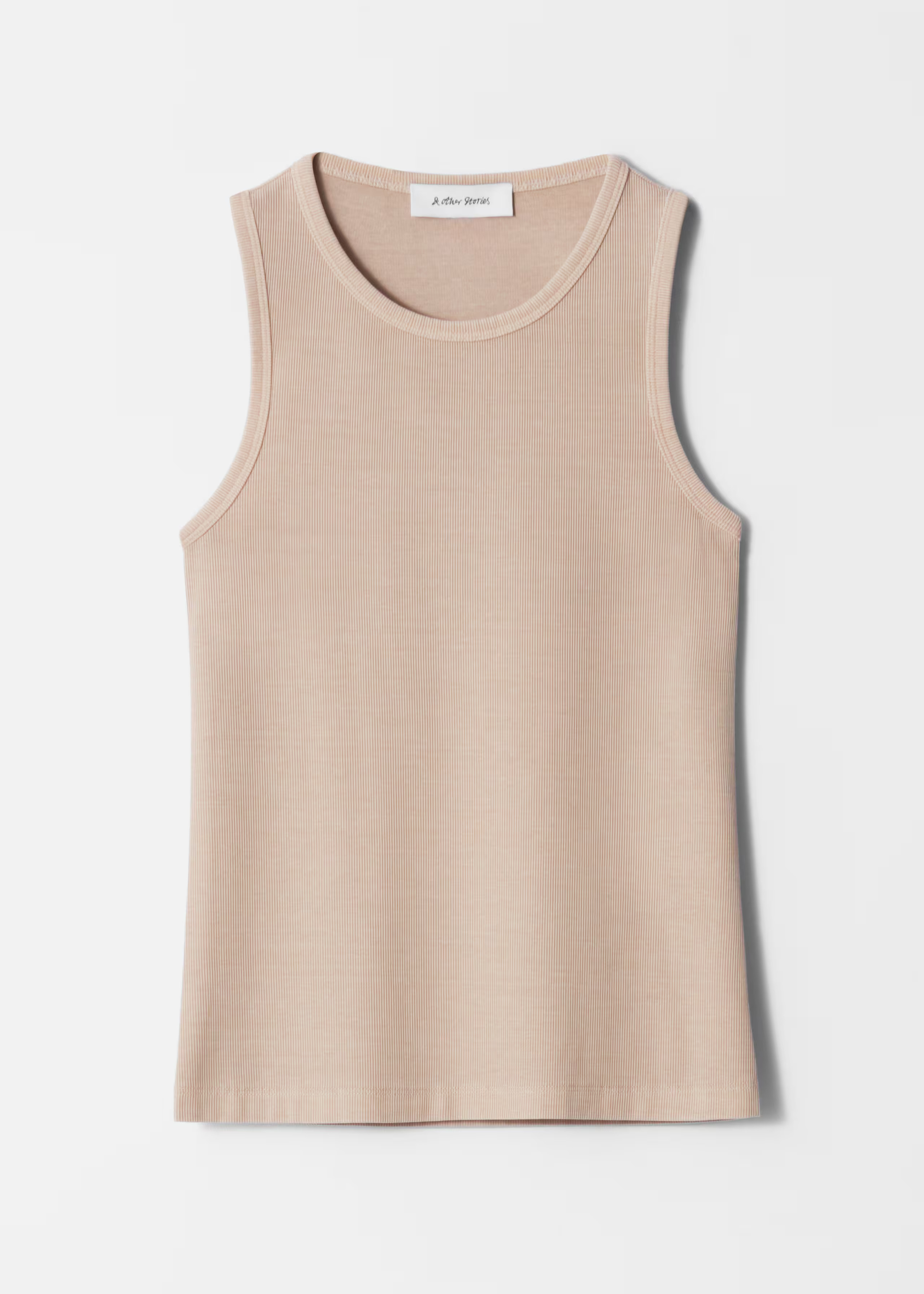 Fitted Tank Top - Beige - Tops - & Other Stories GB | & Other Stories UK