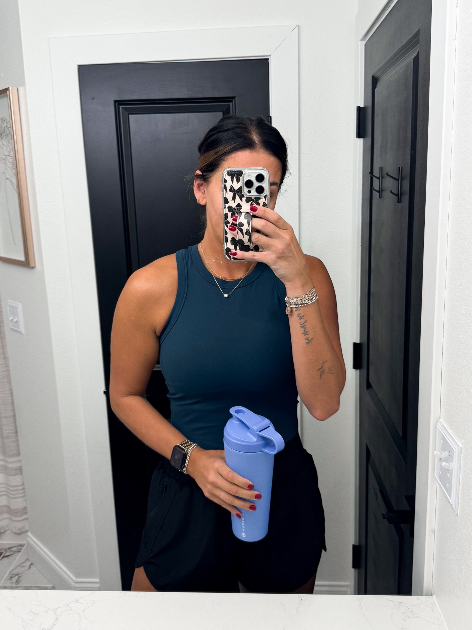 Saturday workout fit!
Tank-medium
Sports bra-8
Shorts-medium
Sneakers-tts 8

#LTKStyleTip #LTKActive #LTKFitness