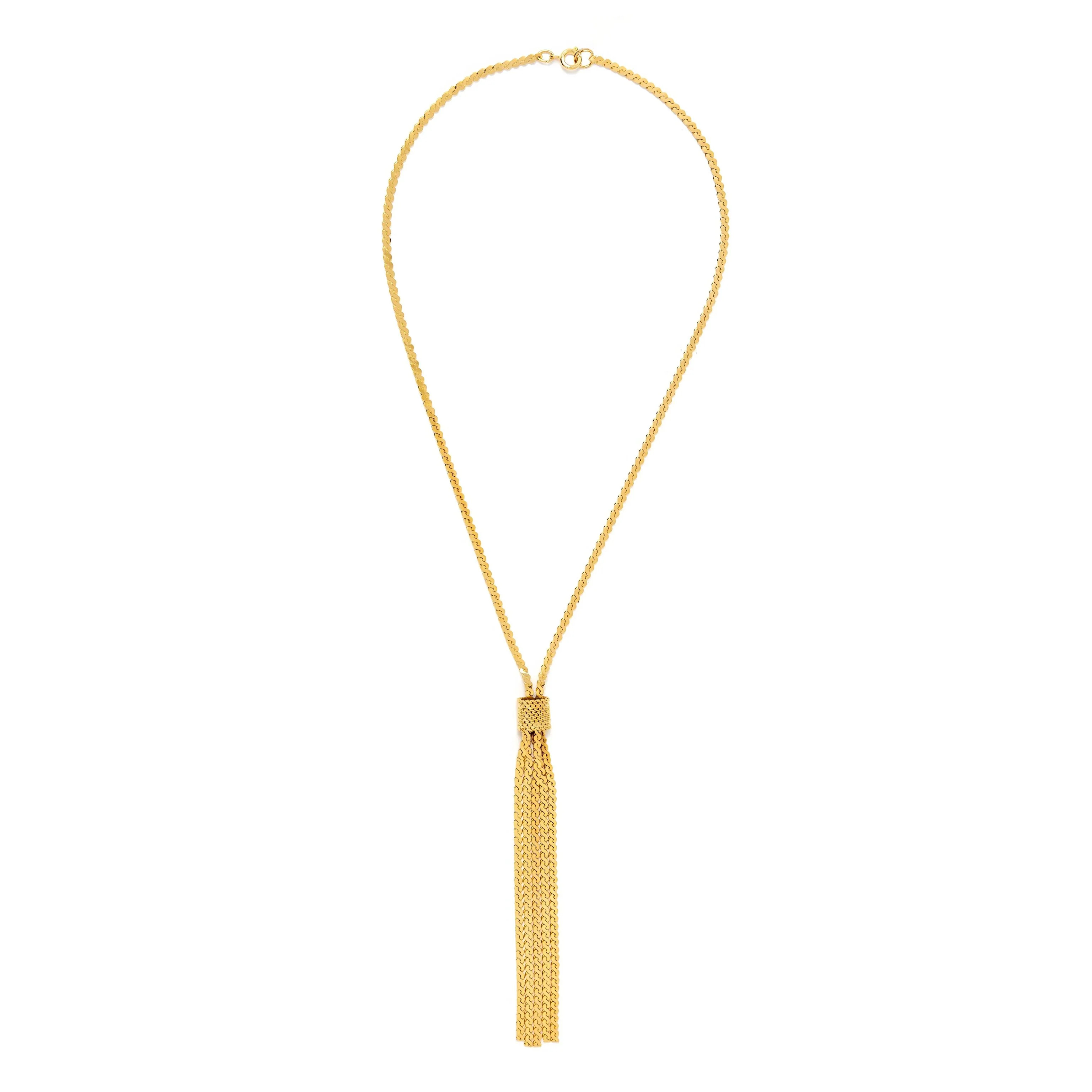 1980s Vintage Tassel Necklace | Susan Caplan