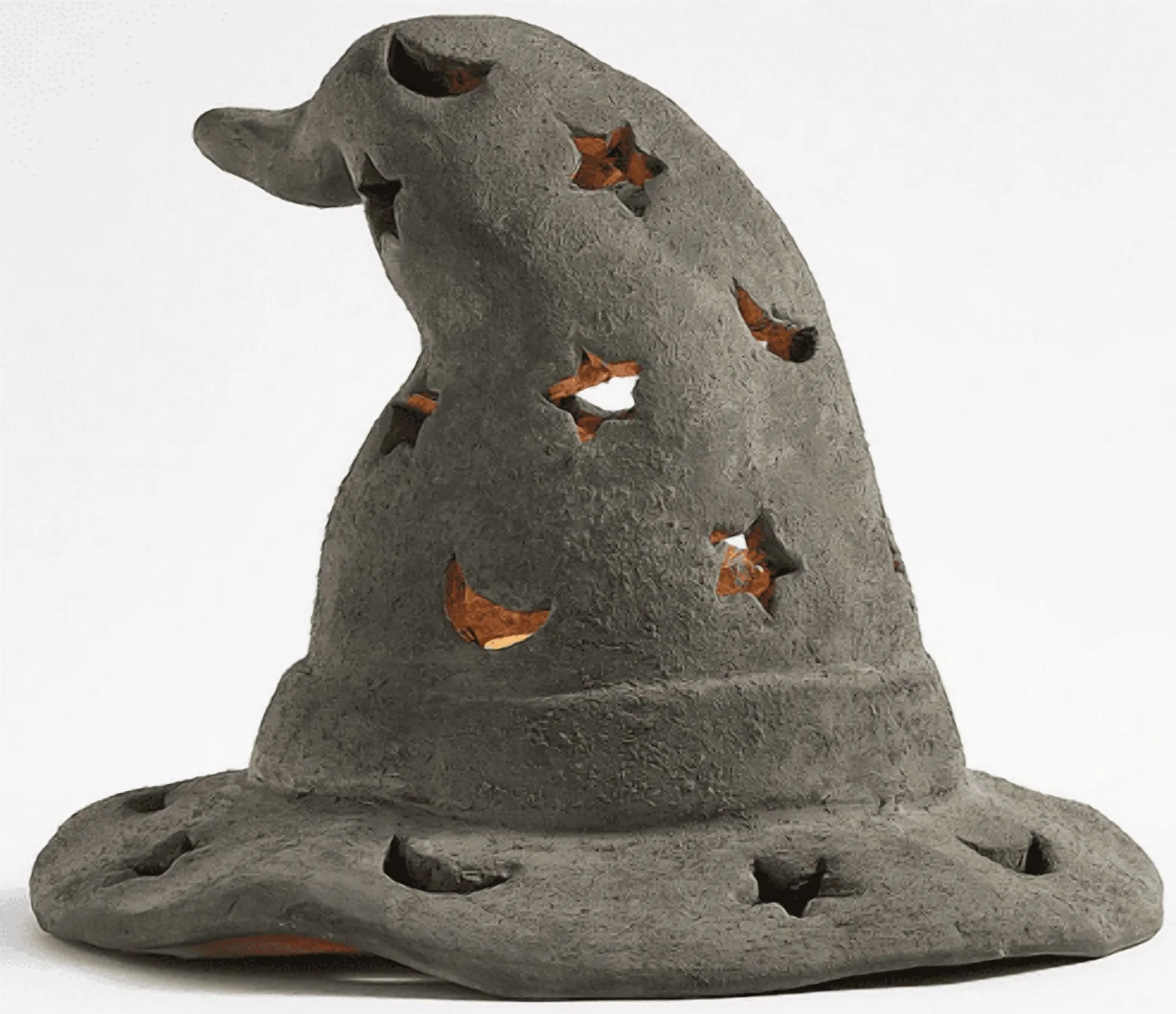 Halloween Resin Luminary Witch Hat, Halloween Horror Decoration Spooky and Whimsical Halloween De... | Walmart (US)