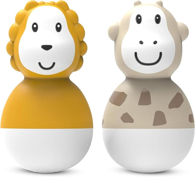 Matchstick Monkey, Bathtime Wobblers, Antimicrobial Baby Bath Toy, Easy To Grip, Sensory Learning... | Amazon (UK)