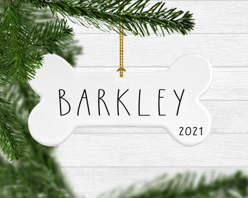 Personalized Dog Ornament Christmas Gift for Dog New Dog Owner | Etsy | Etsy (US)