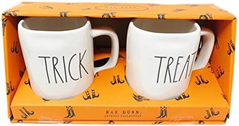Rae Dunn Trick Treat mug Set Halloween | Amazon (US)