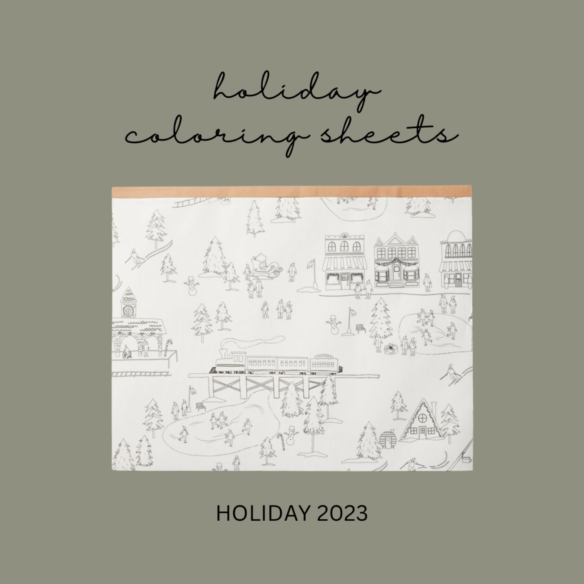 these coloring sheets are so great during holiday parties for the kids to stay busy or wait for dinner 🎄🤎

#targetstyle 
#holidayfinds
#christmas 


#LTKSeasonal #LTKfamily #LTKHoliday