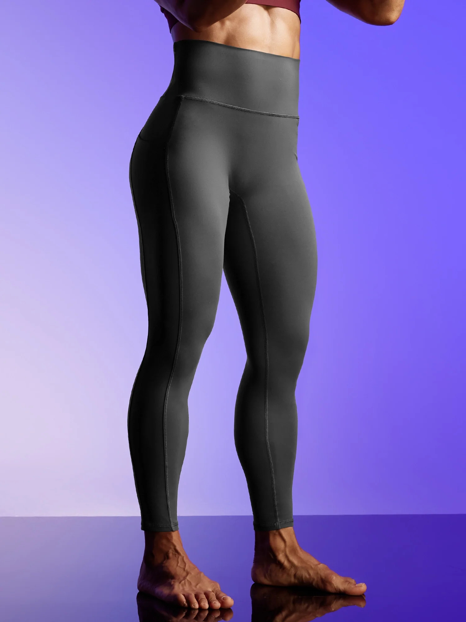 IUGA PowerTight™ No Front Seam Compression Leggings | IUGA