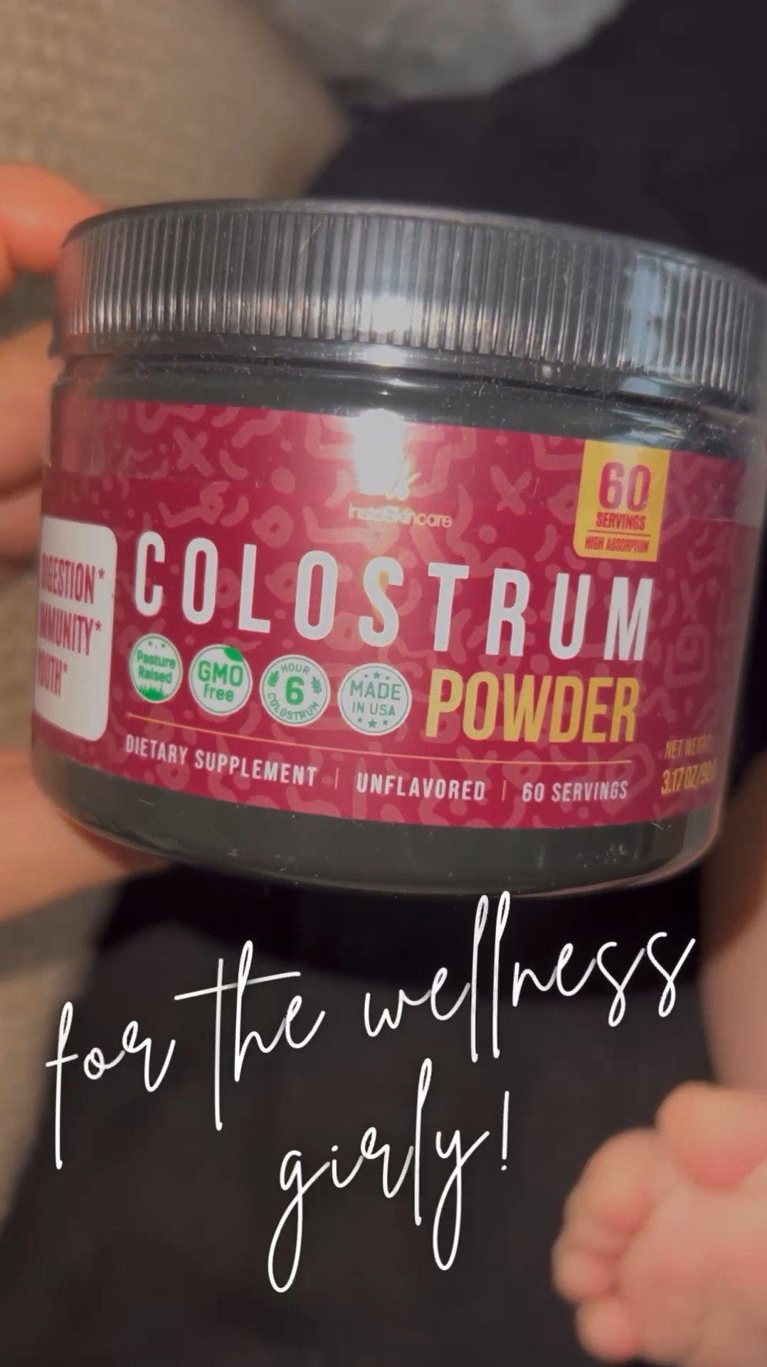 This is such an affordable colostrum powder and it’s even better now that it’s marked down for Black Friday!! So many benefits, especially the immunity boosting benefits for this time of year! Would be a great stocking stuffer for the wellness girly or fitness guys!

#LTKCyberWeek #LTKActive #LTKFitness