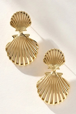 BaubleBar Marni Seashell Drop Earrings | Anthropologie (US)