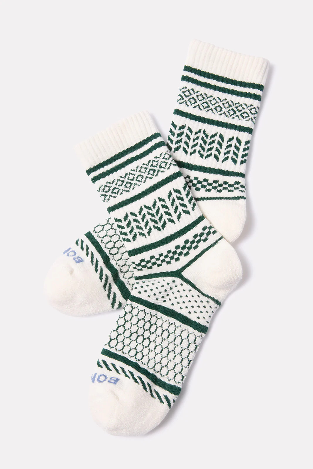 Checkered Fairisle Half Calf | Evereve