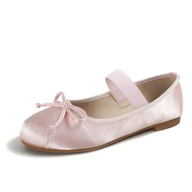 Romanticia - Elastic Strap Ballet Flats | YesStyle Global