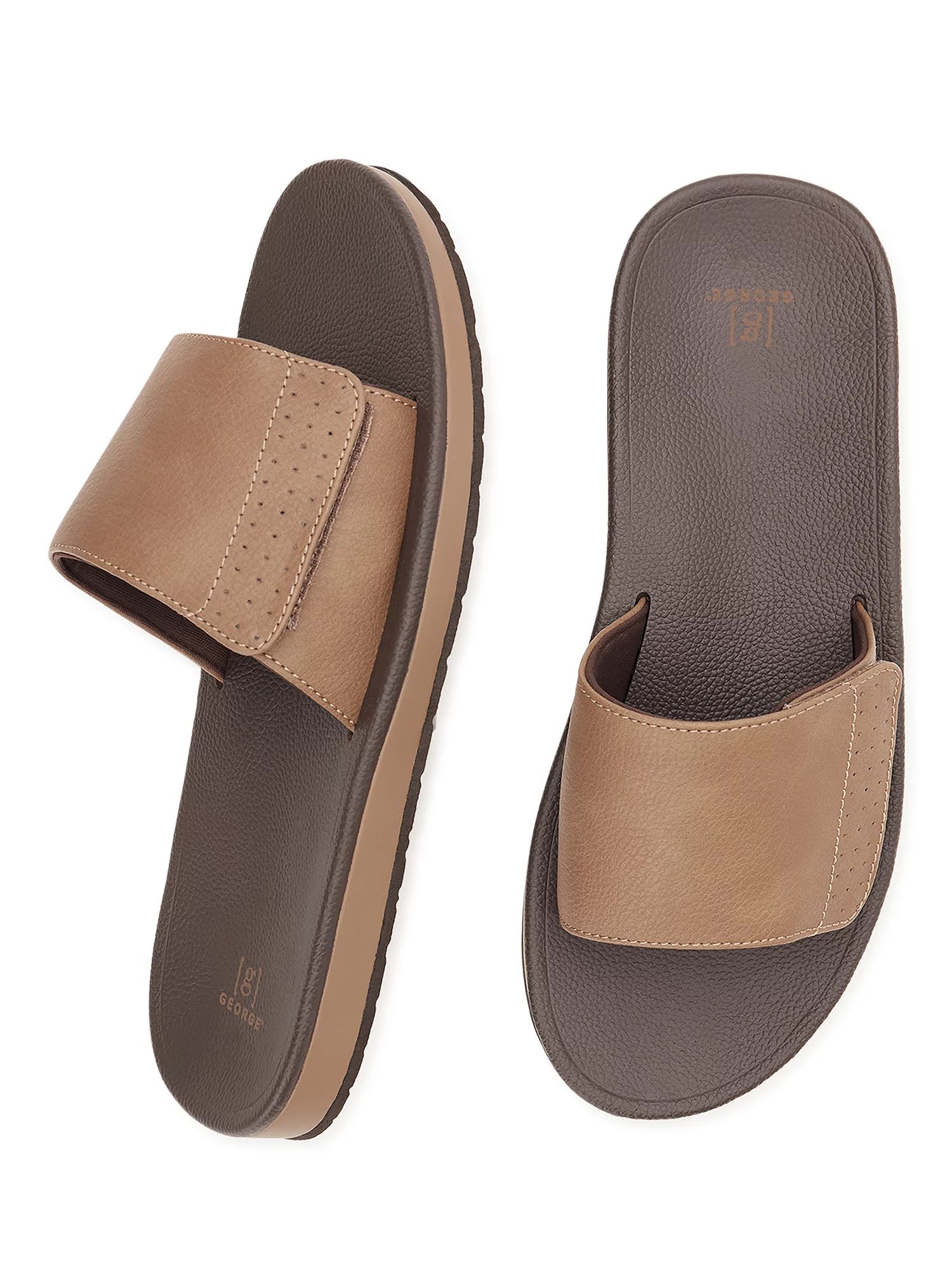 George Men's Comfort Slide Sandals | Walmart (US)