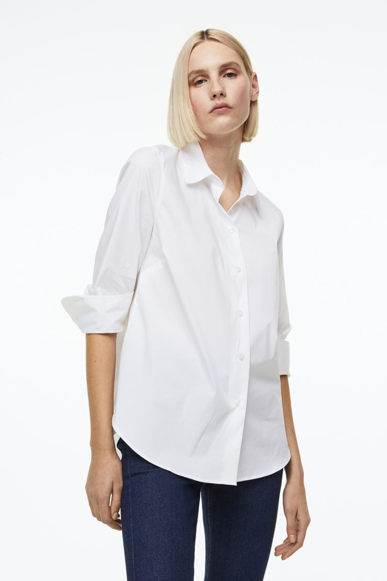 Camicia in misto cotone | H&M (FR, IT, ES, PT, BE)
