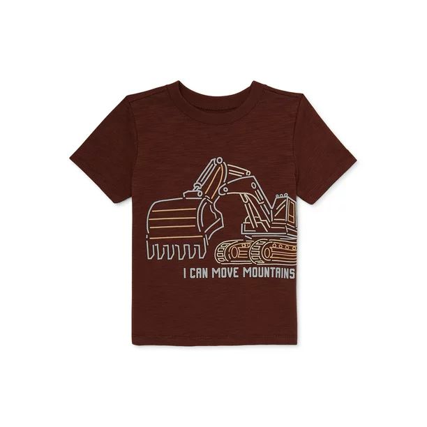 Garanimals Toddler Boys Short Sleeve Graphic T-Shirt, Sizes 12M-5T | Walmart (US)