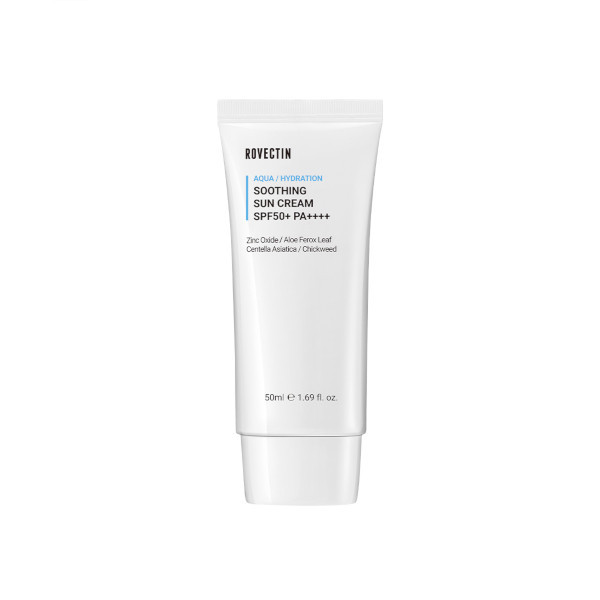 ROVECTIN - Aqua Soothing Sun Cream SPF50+ PA++++ - 50ml | Stylevana