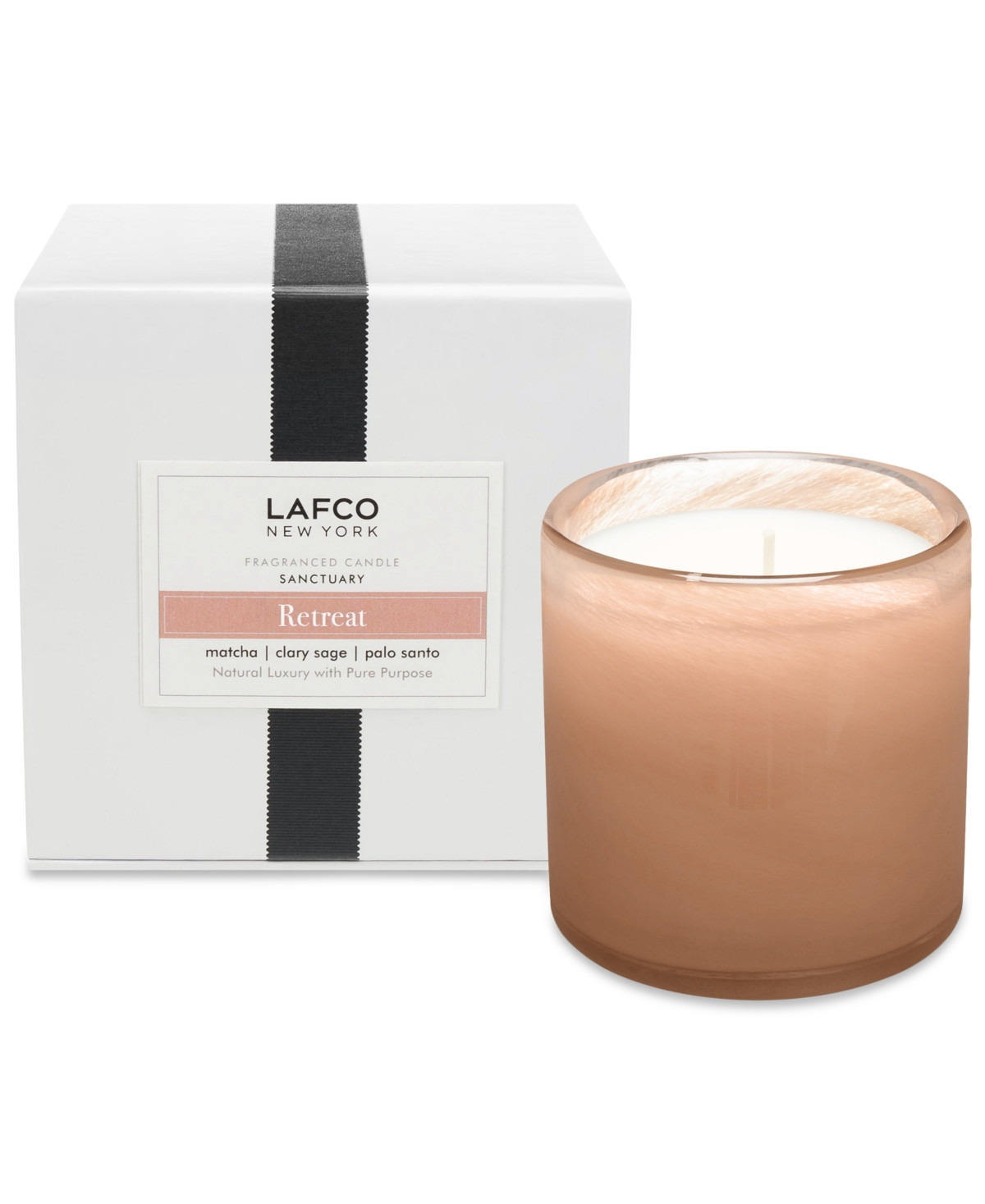 Lafco New York Retreat Sanctuary Classic Candle, 6.5 oz. - Beige | Macy's