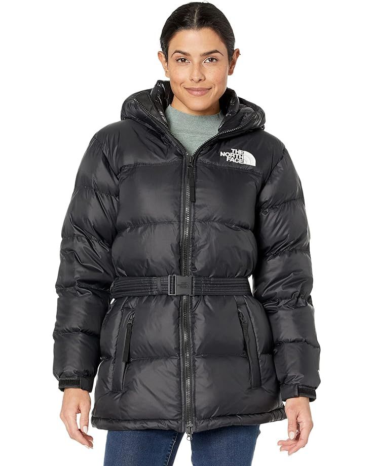 The North Face Nuptse Belted Mid Jacket | Zappos