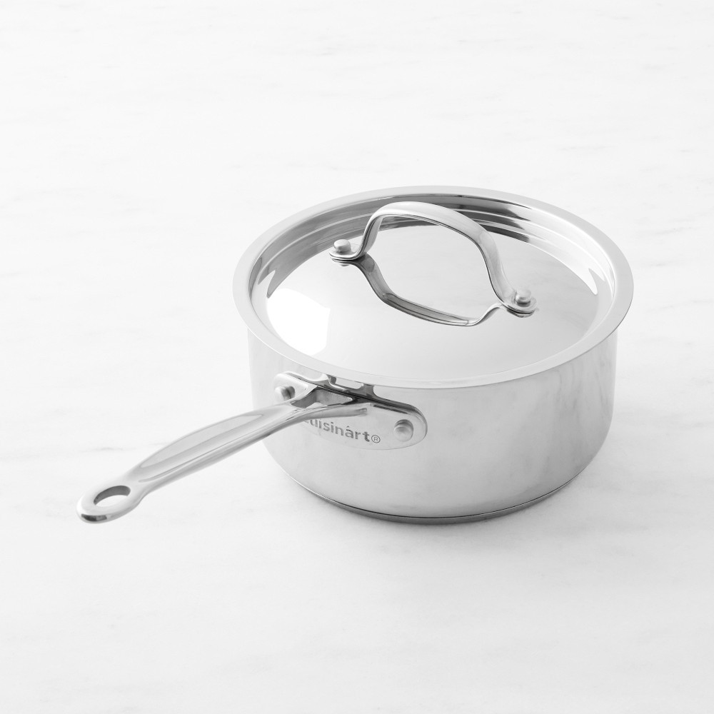 Cuisinart Chef's Classic Stainless-Steel Saucepan | Williams-Sonoma