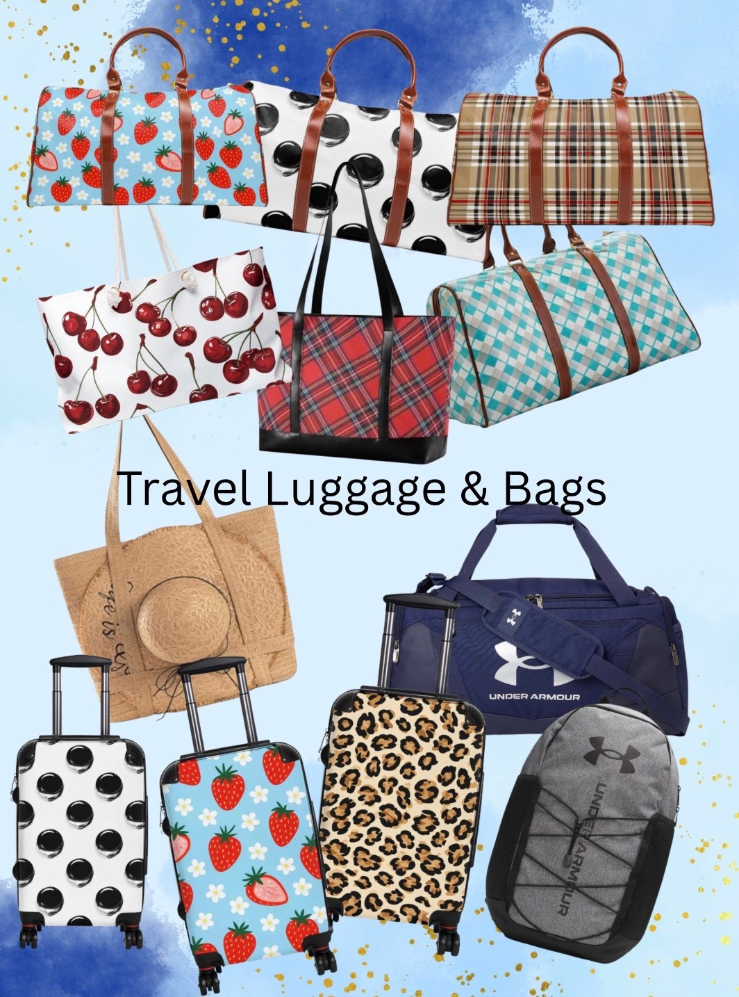 For the mom who’s always on the go ✈️💙
Whether she’s planning her next getaway, running errands in style, or packing for a weekend escape—these travel bags are the perfect mix of cute and practical. From bold prints to classic neutrals, there’s something here for every kind of mom.

Give her a gift she’ll actually use (and love) this Mother’s Day 💐🧳

Hashtags:
#MothersDayGift #TravelInStyle #TravelBags #travelluggage

#LTKMothersDay #LTKFestival #LTKTravel