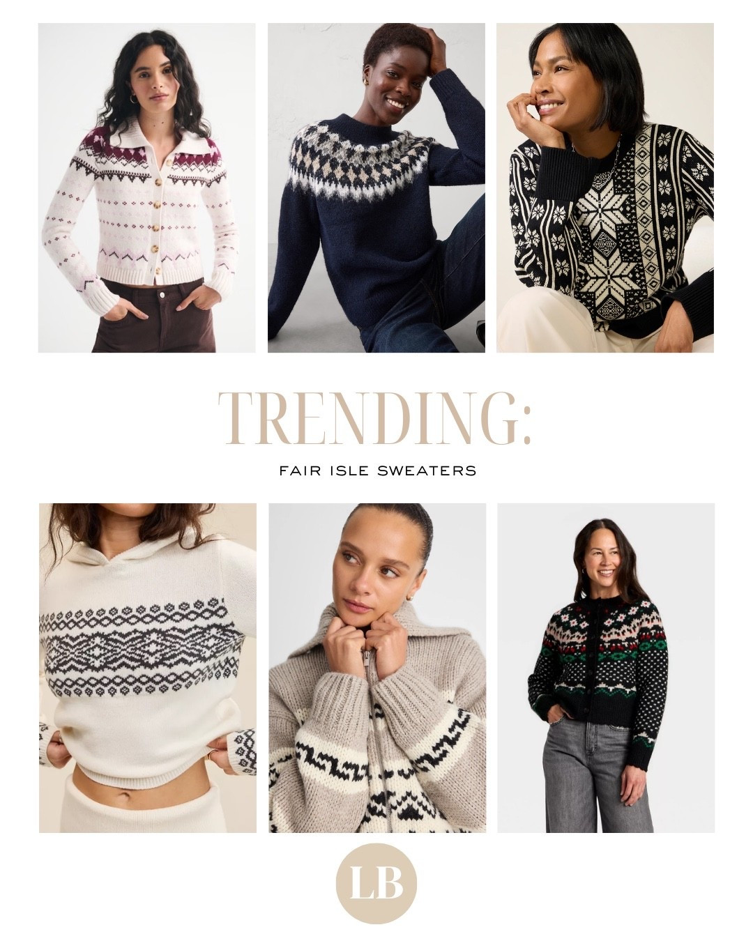 Trending this winter: Fair Isle sweaters

#LTKHoliday #LTKSaleAlert