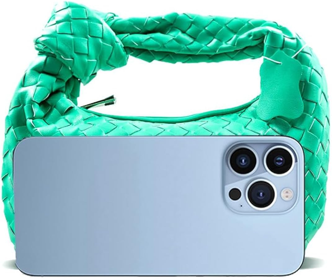 Remxi Women Woven Tote Dumpling Clutch Hobo Bags Soft Knotted Purse Handbag Bag | Amazon (US)