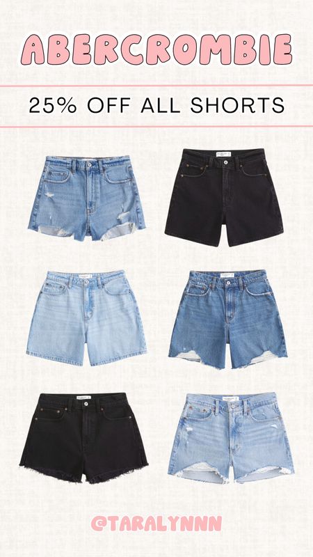 Abercrombie Sale! 25% off all shorts! 💖

#shorts #abercrombie #sale #summer #jeans #jeanshorts #summeroutfit

#LTKFindsUnder100 #LTKSaleAlert #LTKFindsUnder50