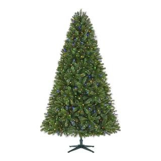 7.5 ft Wesley Pine Christmas Tree | The Home Depot