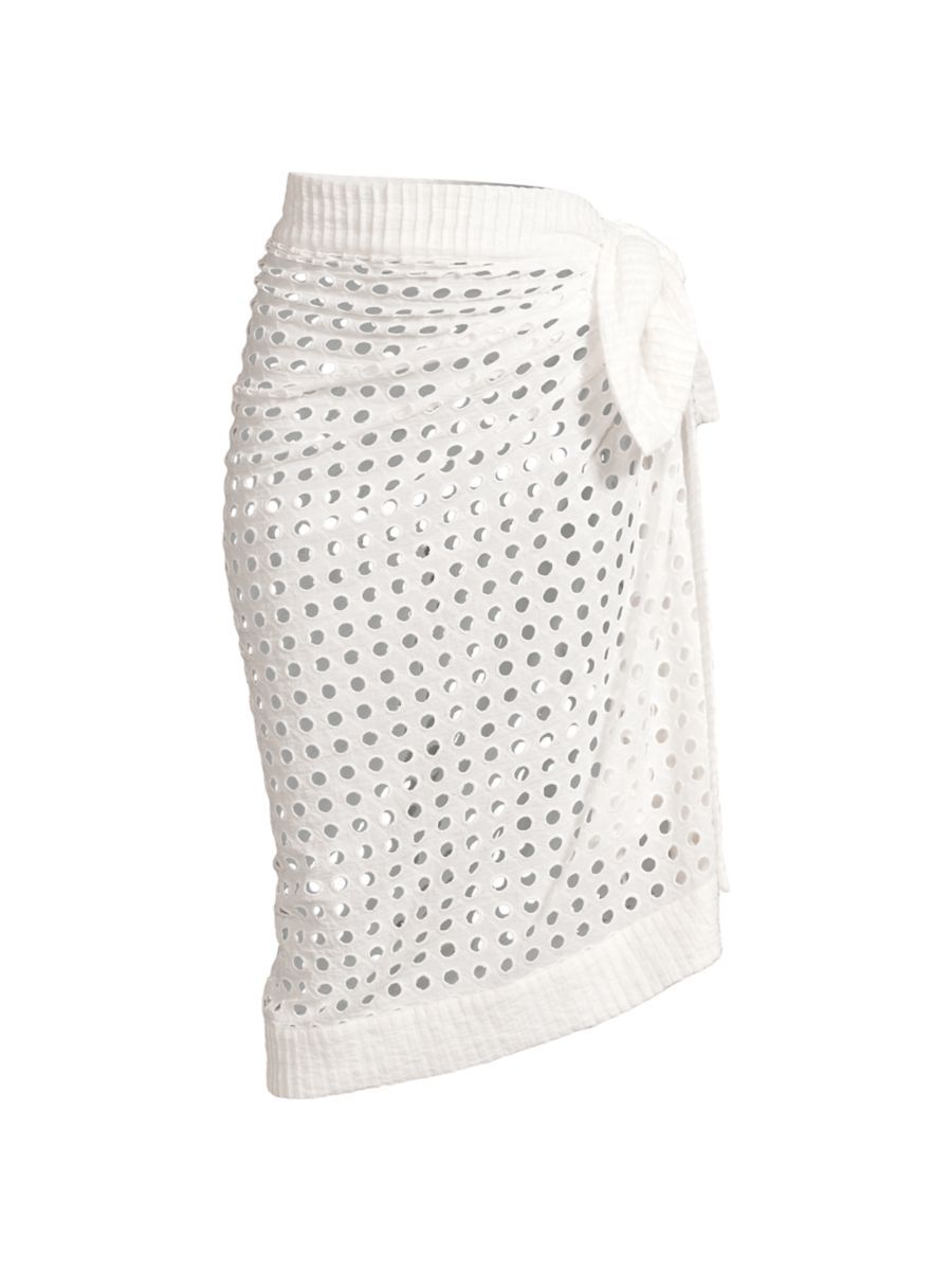 Eyelet Cotton Pareo | Saks Fifth Avenue