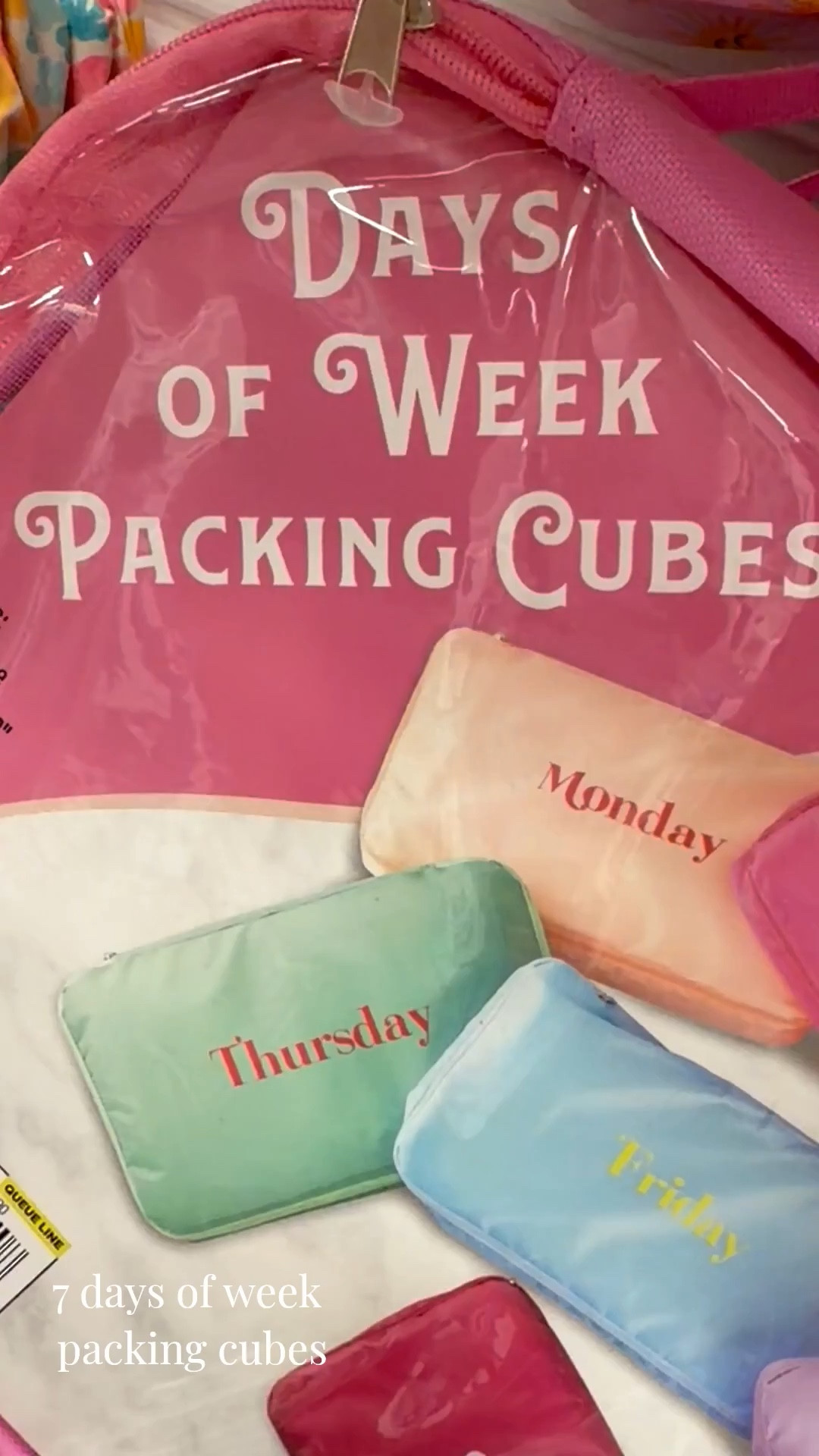 7 days, 1 set of packing cubes = effortless organization every single time ✈️🧳Separate outfits by day, keep essentials easy to find, and maximize your suitcase space like a pro. Perfect for carry-on travel, family trips, and week-long vacations packing just got a major upgrade 🙌

#packingcubes #travelorganization #luggageorganization #packingtips #travelhacks #carryonessentials #weeklongtrip #vacationpacking #organizedtravel #travelmusthaves 

#LTKTravel