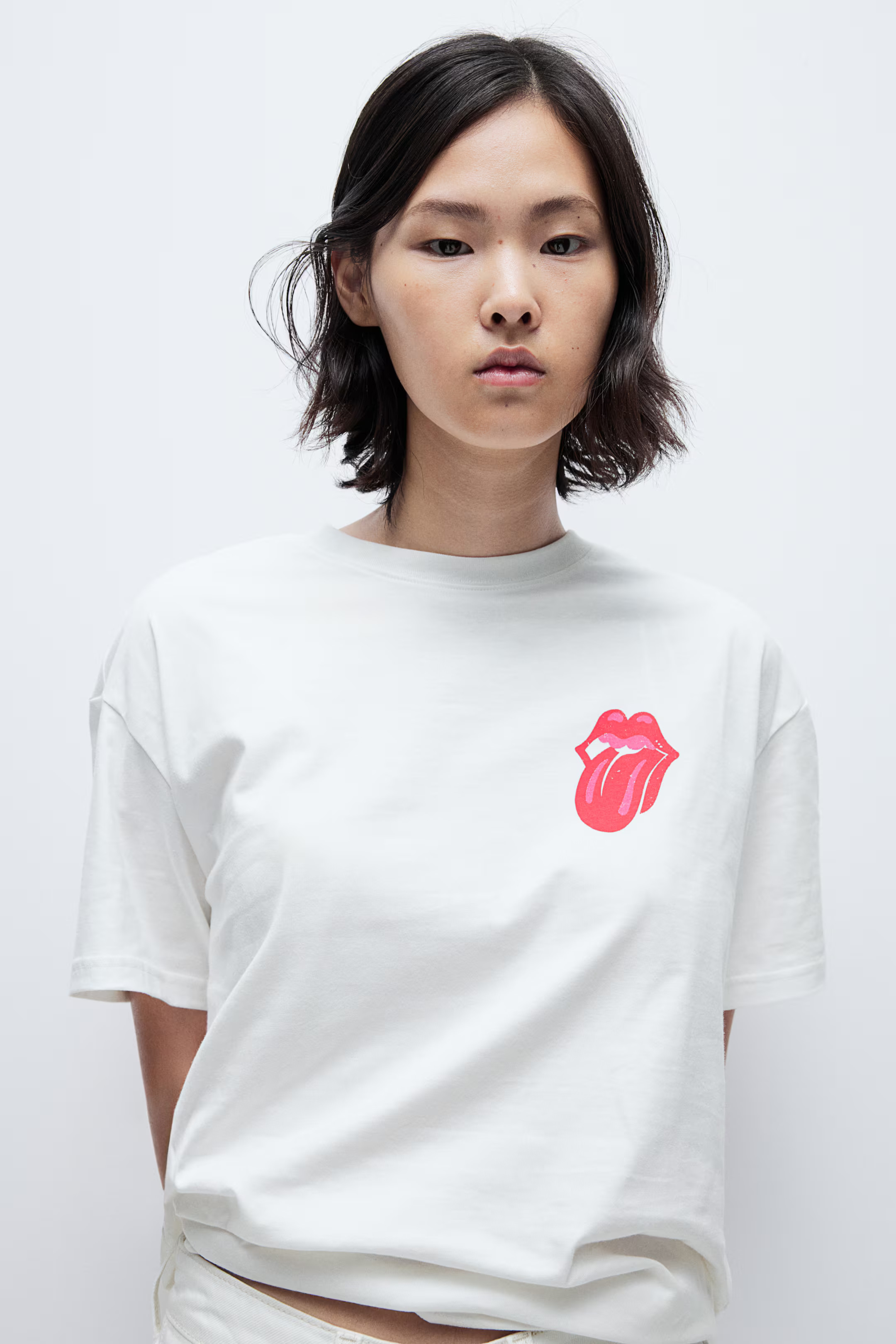 Camiseta oversize estampada | H&M (FR, IT, ES, PT, BE)