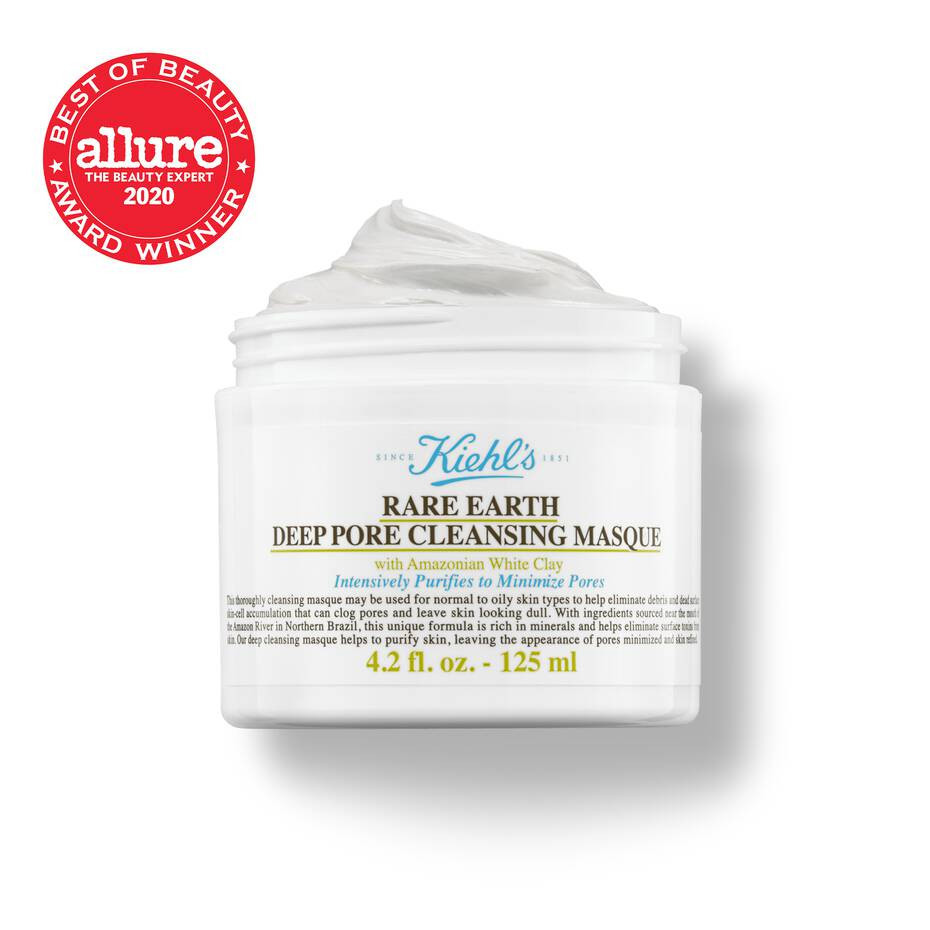 Rare Earth Deep Pore Cleansing Mask – Clay Face Mask – Kiehl’s | Kiehl's