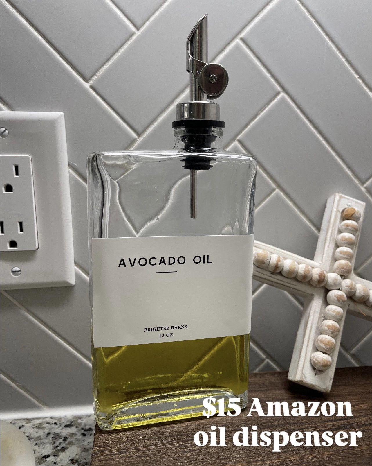 Glass Oil Dispenser 

Amazon oil dispenser with sticker labels, oil storage, glass oil storage, Amazon kitchen essentials, Amazon kitchen, Amazon kitchen organization, Amazon kitchen styling, kitchen stove styling, Amazon wood pedestal, Amazon small wood tray, Amazon square wood pedestal, Amazon small wood pedestal, decor by kitchen stove, Amazon oil dispenser set, olive oil dispenser bottle, glass olive oil bottle, oil and vinegar dispenser set, aesthetic oil dispenser, labeled oil bottles kitchen, oil dispenser with labels, minimalist kitchen organization, clean kitchen aesthetic, clean girl kitchen, organized kitchen ideas, kitchen organization must haves, Amazon kitchen organization finds, Amazon kitchen must haves, Amazon home finds kitchen, Amazon aesthetic kitchen, Amazon neutral kitchen decor, Amazon beige kitchen aesthetic, kitchen counter organization, kitchen counter styling ideas, stove top decor ideas, decor next to stove, kitchen stove styling ideas, countertop styling kitchen, functional kitchen decor, aesthetic kitchen storage, glass kitchen containers, refillable oil bottles, modern kitchen accessories, luxury kitchen look for less, high end kitchen dupes, Amazon home decor finds, Amazon countertop decor, Amazon kitchen accessories aesthetic, small kitchen organization ideas, apartment kitchen organization, space saving kitchen ideas, kitchen essentials under $50, viral Amazon kitchen finds, TikTok Amazon kitchen, trending kitchen products Amazon, home organization aesthetic, pretty kitchen organization, simple kitchen styling, everyday kitchen essentials, cooking oil storage ideas, vinegar bottle dispenser, sleek kitchen design, clutter free kitchen, organized home aesthetic, brighter barns oil dispenser, amazon brighter barns oil dispenser, Morgan Grace Howe

#LTKfoodie #LTKHome #LTKdayinmylife