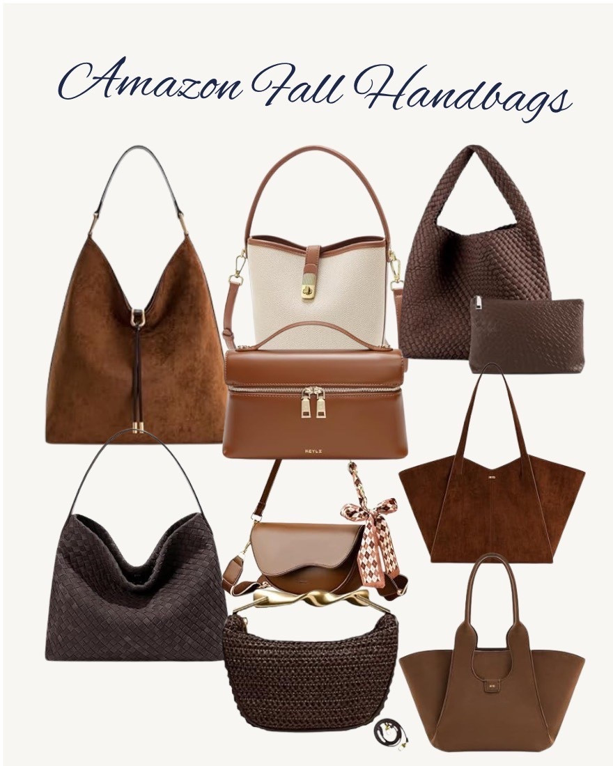 Fall handbags you’ll reach for all season 🍂 From structured totes to chic shoulder bags, these neutral tones and timeless textures make the perfect accessories for autumn outfits. Whether you love suede, woven, or classic leather, these picks are versatile, stylish, and elevate any look.

#LTKMidsize #LTKStyleTip #LTKOver40