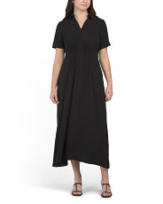 Pintuck Dress With Pockets | Casual Dresses  | Marshalls | Marshalls