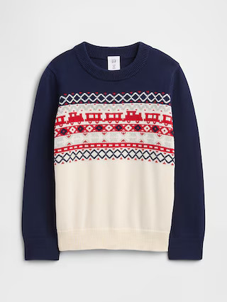 babyGap Fair Isle Intarsia Sweater | Gap Factory
