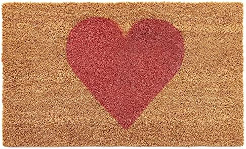 Calloway Mills Madison Heart Doormat (Pink, 17" x 29") | Amazon (US)