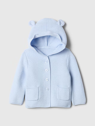 Baby Bear Garter Cardigan | Gap Factory