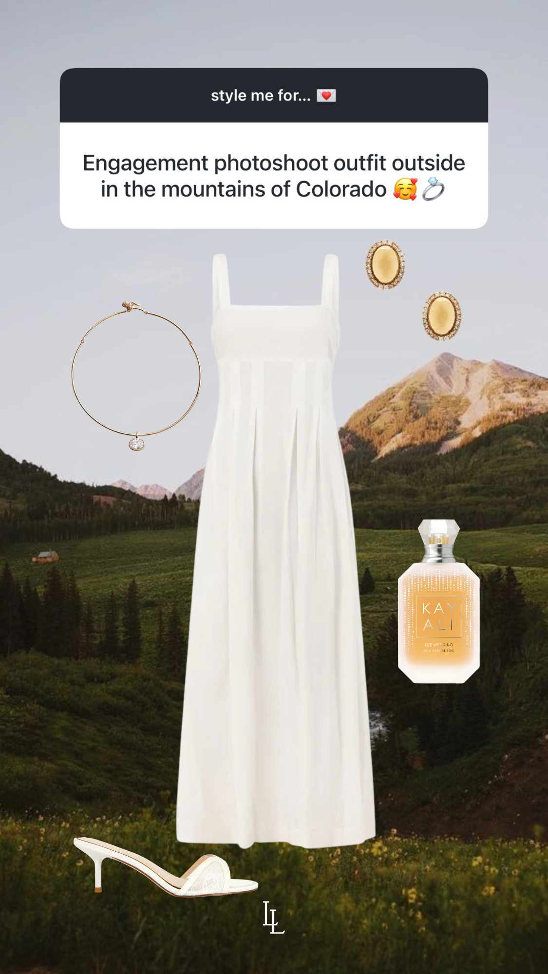 style inspo for a mountain engagement shoot!  

 #LTKWedding