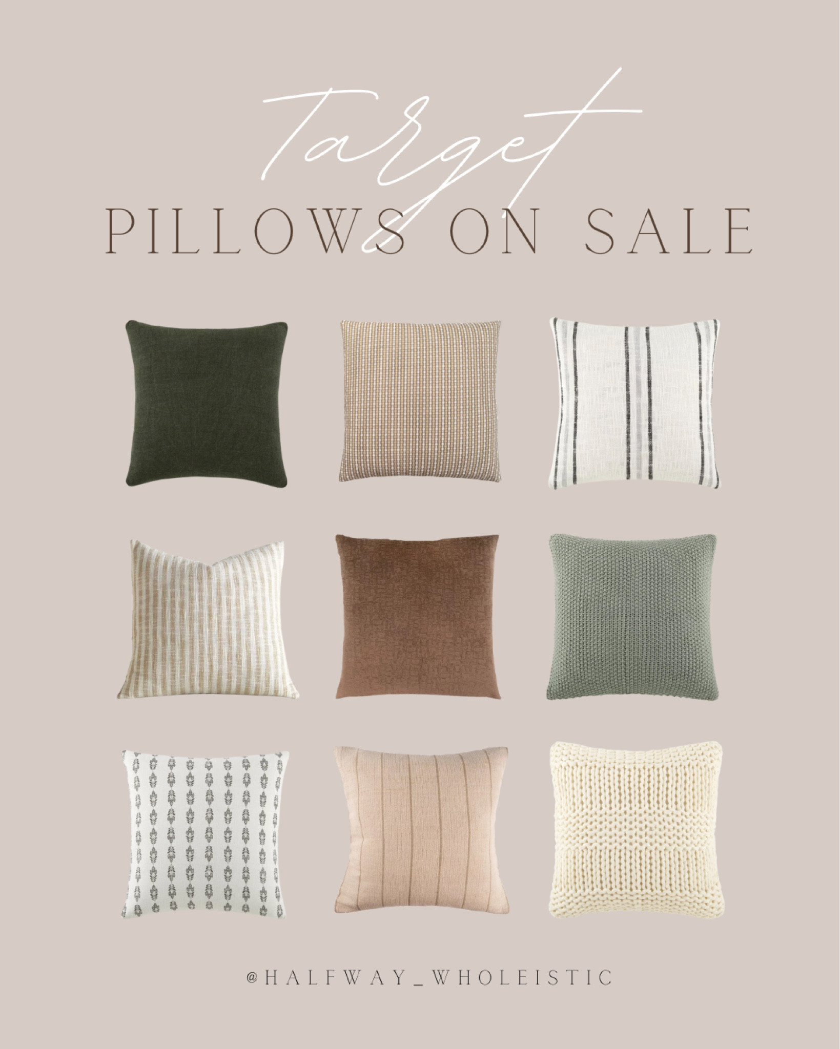 Throw pillows on sale at Target right now 🎉

#decor #cozy #sofa #neutral #bedroom

#LTKHome #LTKSeasonal #LTKSaleAlert