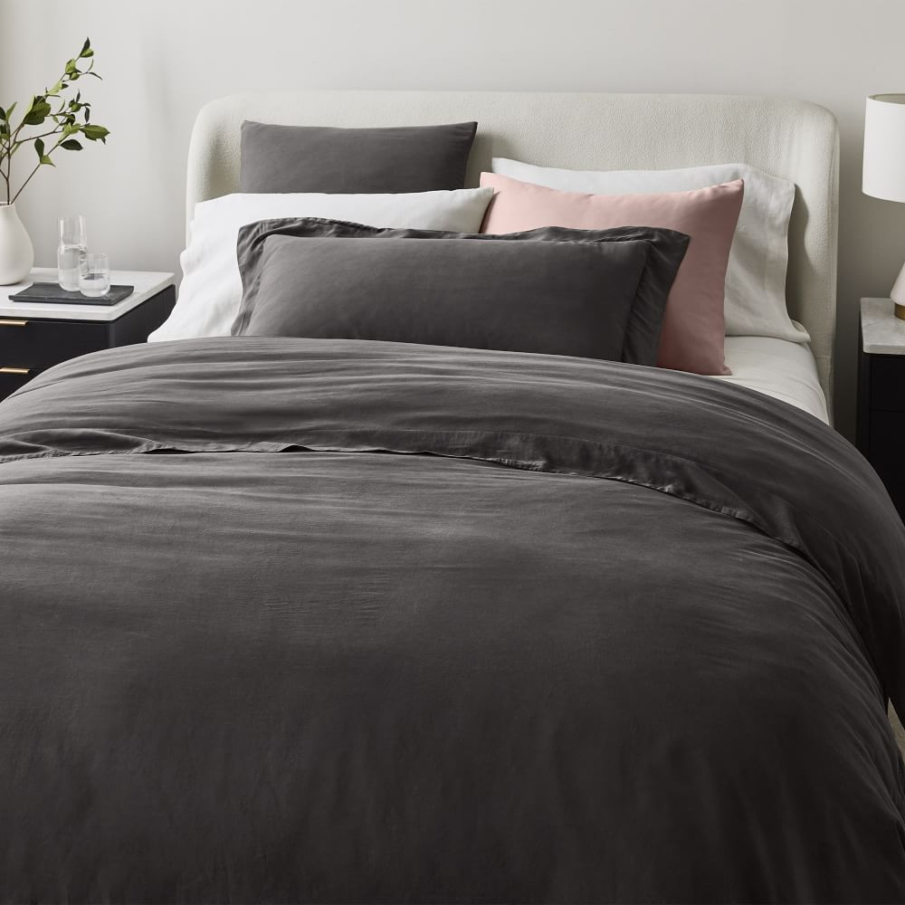 Silky Brushed TENCEL™ Duvet Cover & Shams | West Elm (US)